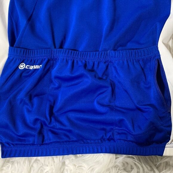 🟢3 for $20 CANARI Cycling Jersey Short Sleeve 1/4 Zip 4 Pockets Men’s Sz  Large - Picture 4 of 9